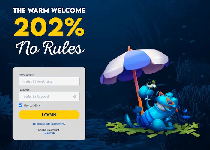 Yabby Casino Italy bonus